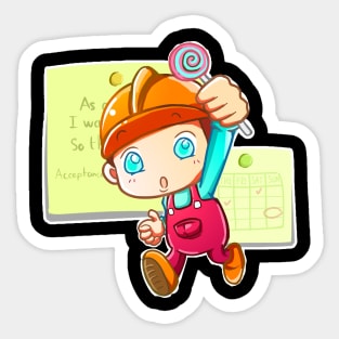 Scrum Master Kid Sticker